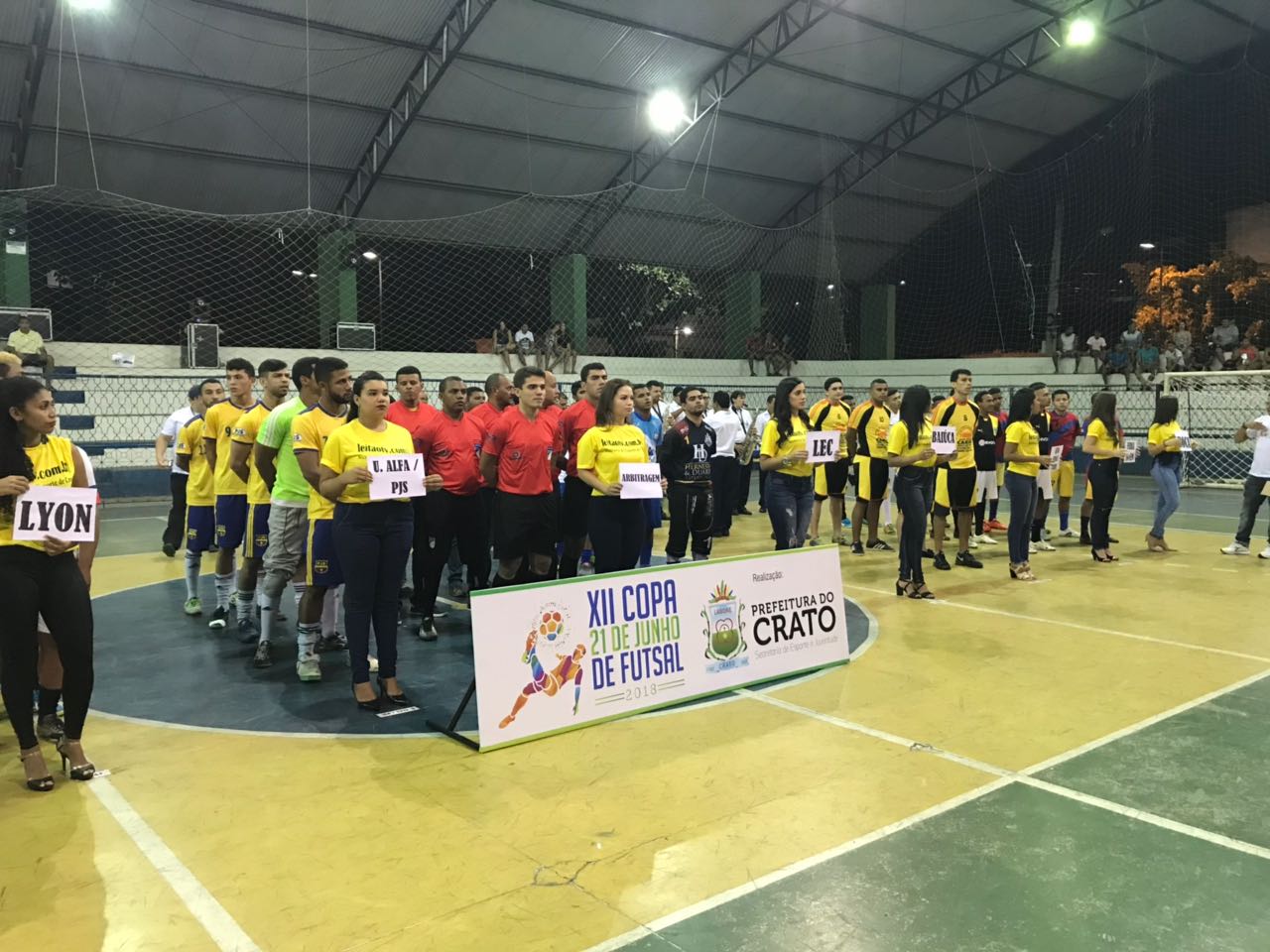 Privado: Copa 21 de junho de futsal teve abertura em Crato