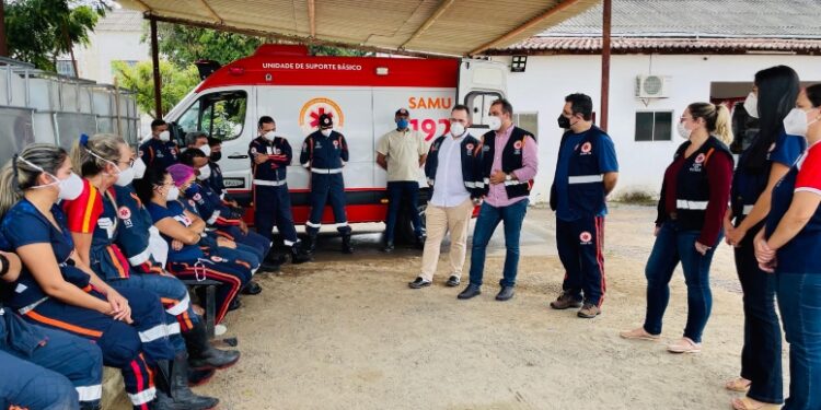 Privado: Cariri recebe três novas ambulâncias para atendimentos do Samu
