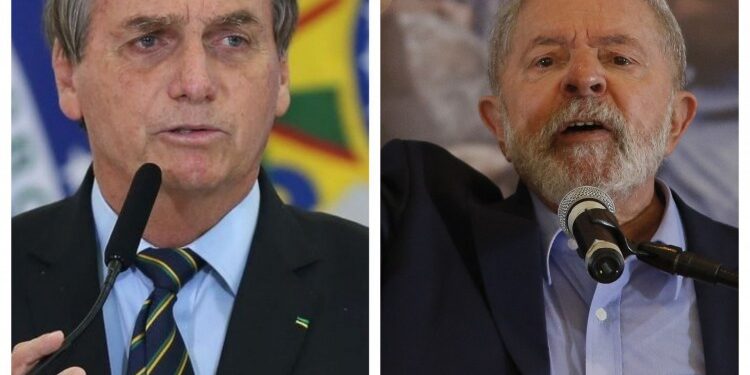 Privado: Vantagem de Lula para Bolsonaro cai 5 pontos sem Moro na pesquisa FSB/BTG