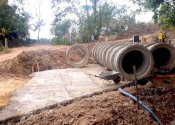 Baixio das Palmeiras ganha mais uma passagem molhada, no Crato