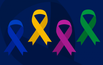 As cores de setembro: amarelo, azul, roxo e verde