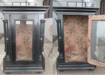 Oratório que pertenceu a Padre Cícero é integrado à exposição na Escola de Saberes