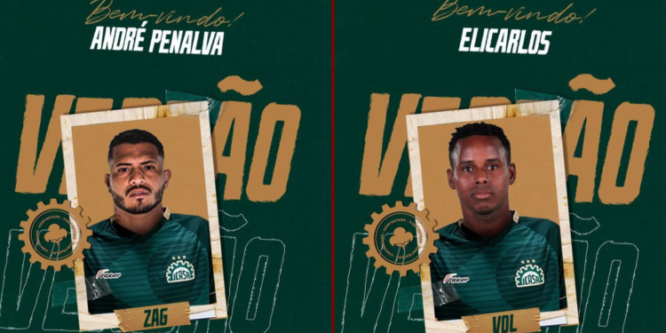 Icasa anuncia mais dois reforços para a disputa da Taça Fares Lopes