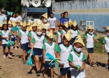 7 de setembro: Rede Municipal de Ensino promoveu desfiles cívicos durante a semana em Barbalha
