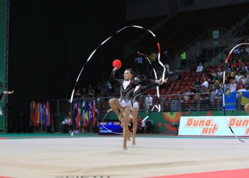 Brasil fica no top 5 do geral no Mundial de Ginástica Rítmica