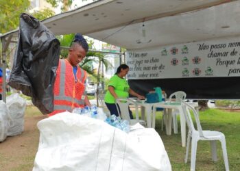 Ações voltadas para o meio ambiente são realizadas durante a Romaria de Nossa Senhora das Dores