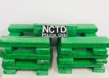 Quatro pessoas são presas e mais de 28 kg de maconha são apreendidos pela PC-CE