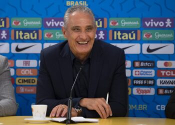 Badalo participa de entrevista coletiva com Tite sobre preparativos para a Copa do Qatar