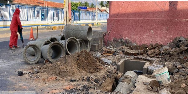 Juazeiro do Norte realiza novas obras de drenagem