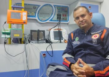 Condutor socorrista de ambulância: trabalho exige agilidade, responsabilidade e autocontrole