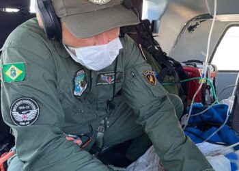 Ciopaer da SSPDS realiza transporte aeromédico de Juazeiro do Norte até Fortaleza