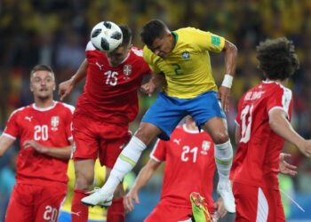 Brasil x Sérvia se encaram pela sexta vez em Copa do Mundo