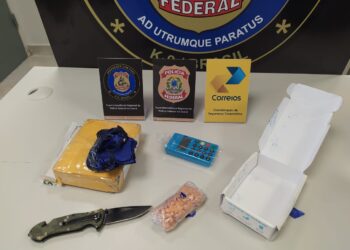 PF apreende drogas em encomendas postais