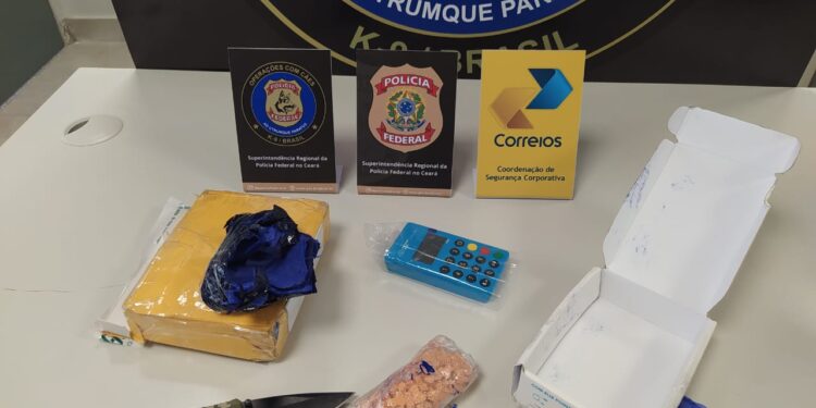 PF apreende drogas em encomendas postais