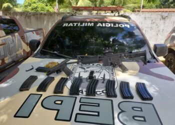 PMCE apreende quase 100 armas de fogo em oito dias no Ceará