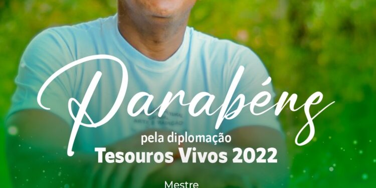 Mestre da Cultura barbalhense recebe diploma de Tesouro Vivo da Cultura do Ceará