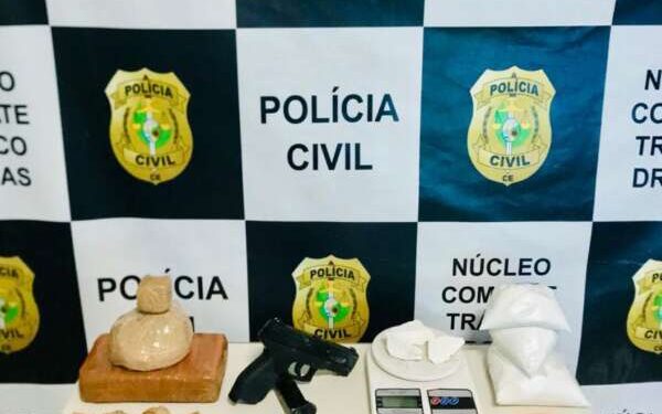 Três pessoas são presos e drogas são apreendidas em Juazeiro do Norte