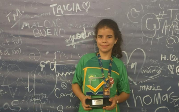 Juazeiro do Norte: Aluna da rede Municipal conquista medalha em competição nacional