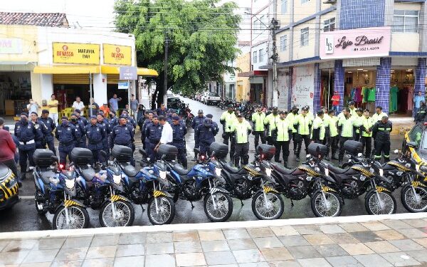 Crato recebe mais dez viaturas para fortalecimento da segurança