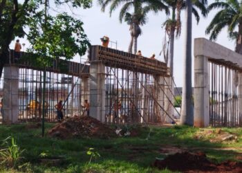 Obras no Parque da Cidade de Barbalha chegam a 40% de execução