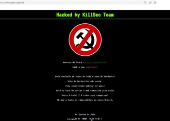 Sites do Governo do Ceará são invadidos por hackers que deixam mensagem: ‘voto de nordestino não conta’