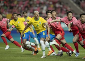Brasil enfrenta a Coreia do Sul nas oitavas de Final da Copa do Mundo