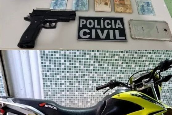 PC-CE prende dupla suspeita de roubar malote contendo dinheiro de supermercado em Brejo Santo