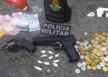 Polícia Militar do Ceará captura homem em posse de arma e drogas em Iguatu