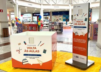 Cariri Shopping realiza campanha de arrecadação de material escolar em parceria com o Instituto da Criança