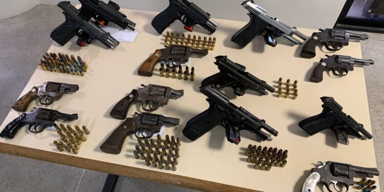 6.317 armas de fogo foram apreendidas pelas Forças de Segurança do Ceará em 2022
