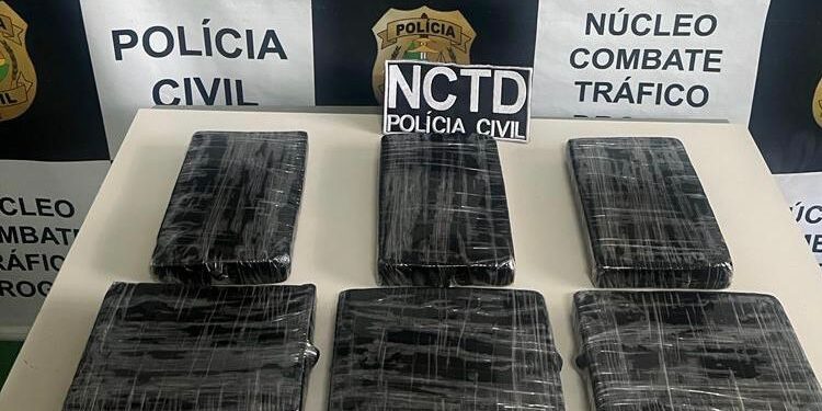 Polícia Civil prende homem e apreende seis quilos de cocaína no Crato