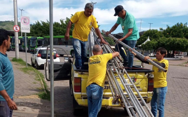 SEMASP dá início a desobstrução de vias públicas
