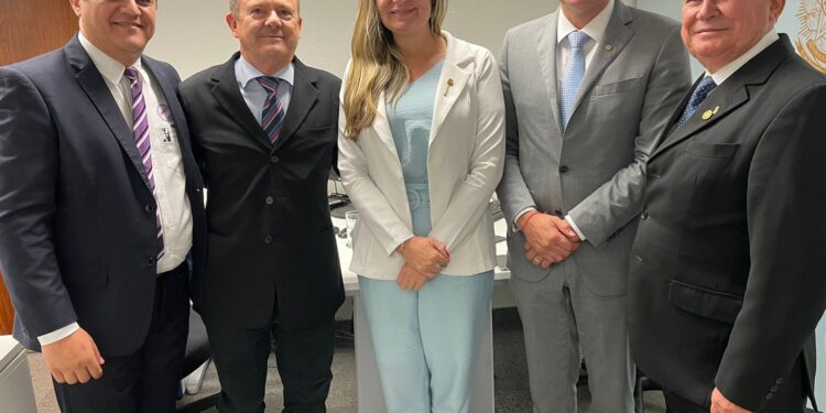 Representantes dos hospitais Santo Antônio e do Coração do Cariri estiveram no Congresso Nacional, em Brasília, na busca por recursos