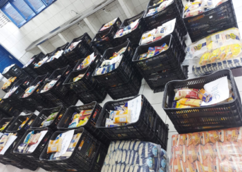 Associações recebem doação do Banco de Alimentos
