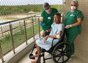 Banhos de sol auxiliam na recuperação de pacientes internados na UTI