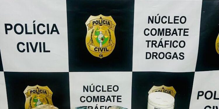 Casal é preso em posse de 3 kg de crack durante ação da PC-CE em Barbalha