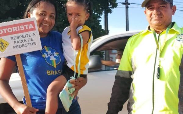Demutran do Crato promove ações educativas sobre o uso correto da faixa de pedestre