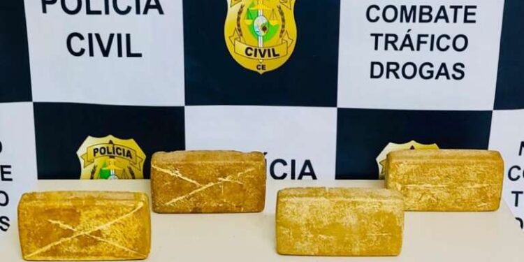 Polícia Civil prende mulher em flagrante em posse de 4 kg de drogas em Farias Brito