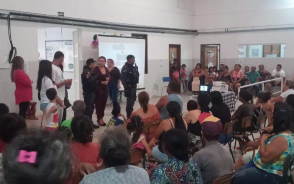 ROPE realiza palestra escolar