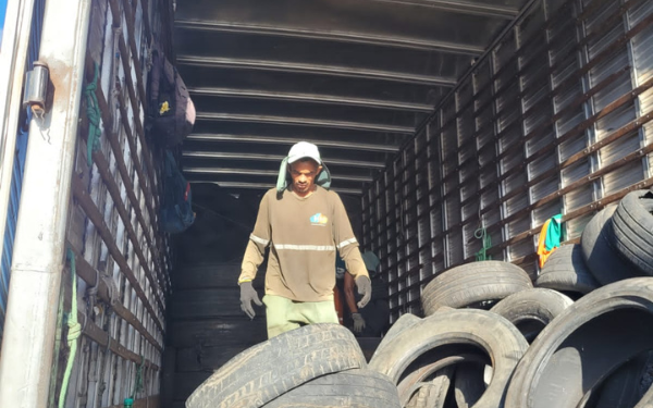 Juazeiro do Norte recolhe mais de 30 toneladas de pneus inservíveis