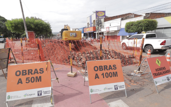 CAGECE interditará novas ruas e avenidas de Juazeiro do Norte