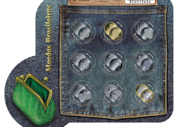 Correios lança selo especial “Moedas Brasileiras”