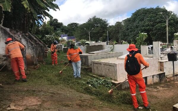 Crato: Cemitério público recebe mutirão de limpeza