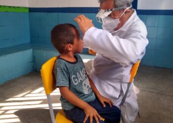 Crato realiza campanha de prevenção ao Tracoma no CEI Manoel Almino