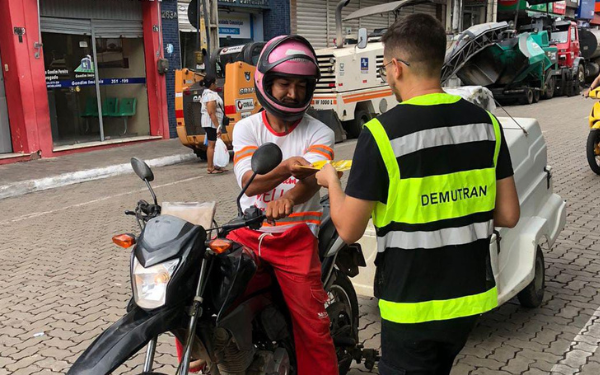DEMUTRAN intensifica ações da campanha para redução de acidentes no trânsito