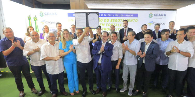 Governo do Ceará assina Bloco 2 da PPP do esgotamento sanitário para beneficiar mais de 3 milhões de cearenses