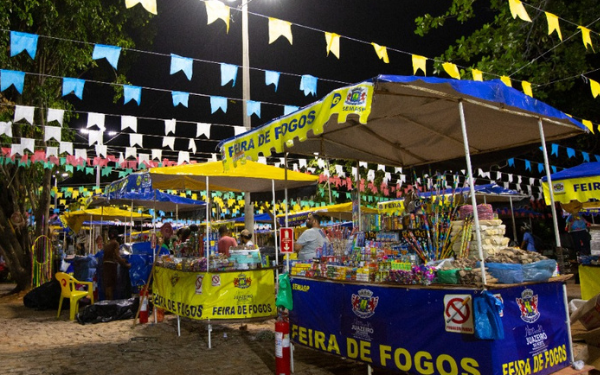 Feira de Fogos de Juazeiro do Norte inicia atividades