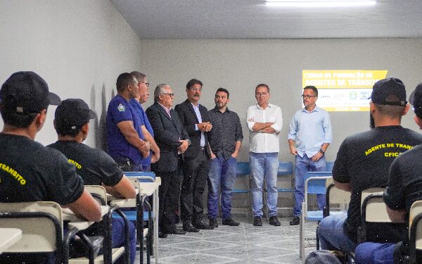 Iniciado curso de formação para os agentes de trânsito aprovados no Concurso Público do município do Crato