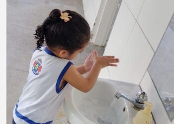 Projeto Mãos limpas incentiva ações de higienização nas escolas