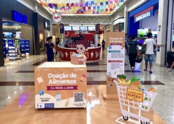 Cariri Shopping promove campanha de arrecadação de alimentos para Instituição Maria Mãe da Vida